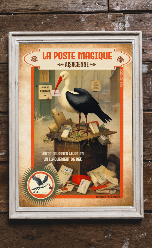 AFFICHE " LA POSTE MAGIQUE "