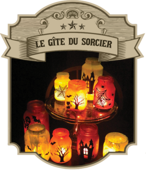 Illustration de l'atelier de création de lanterne d'Halloween